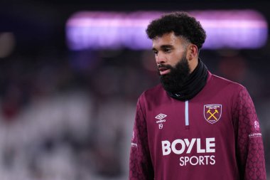 Premier Lig karşılaşması öncesinde West Ham United ve Nottingham Forest karşılaşması Londra Stadyumu 'nda Pablo Felipe, 6 Ocak 2026