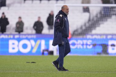 West Ham United Premier League maçında Nuno Espirito Santo teknik direktörü West Ham United ile Nottingham Ormanı arasında 6 Ocak 2026 'da Londra Stadyumu' nda oynanan karşılaşma sırasında