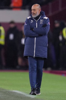 Nuno Espirito Santo manager of West Ham United during the Premier League match West Ham United vs Nottingham Forest at London Stadium, London, United Kingdom, 6th January 2026