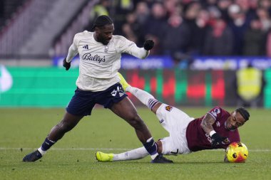 Premier Lig maçı 6 Ocak 2026 'da Londra' daki Londra Stadyumu 'nda West Ham United Nottingham Forest' a karşı.