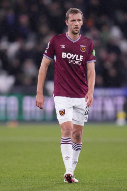 Premier Lig karşılaşmasında West Ham United ile Nottingham Ormanı arasında Londra Stadyumu 'nda oynanan karşılaşmada West Ham United' tan Tomas Soucek, 6 Ocak 2026