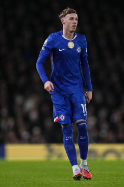 Chelsea 'den Cole Palmer Premier League maçında Fulham Chelsea' ye karşı Craven Cottage, Londra, İngiltere, 7 Ocak 2026