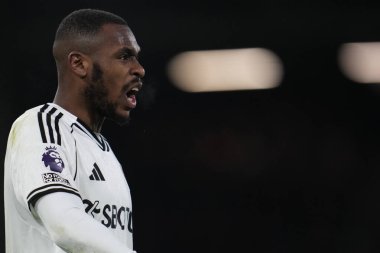 Fulham Issa Diop Premier Lig maçı sırasında Fulham Chelsea 'ye karşı Craven Cottage, Londra, İngiltere, 7 Ocak 2026