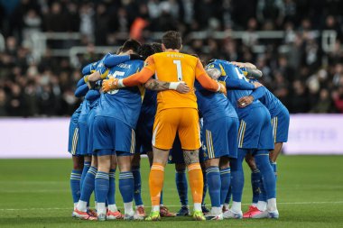 Leeds United Premier Lig maçı sırasında St.James 's Park, Newcastle, İngiltere, 7 Ocak 2026' da Leeds United 'a karşı Leeds United maçında bir araya geldi.