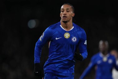 Chelsea 'den Joao Pedro Premier Lig maçında Fulham Chelsea' ye karşı Craven Cottage, Londra, İngiltere, 7 Ocak 2026