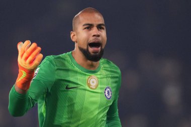 Chelsea 'den Robert Snchez Premier League maçında Fulham Chelsea' ye karşı Craven Cottage, Londra, İngiltere, 7 Ocak 2026