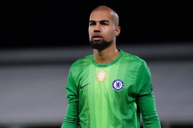 Chelsea 'den Robert Snchez Premier League maçında Fulham Chelsea' ye karşı Craven Cottage, Londra, İngiltere, 7 Ocak 2026