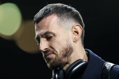 Burnley kalecisi Martin Dubravka, 7 Ocak 2026 tarihinde Burnley Manchester United 'a karşı oynanan Premier League maçı öncesinde stadyuma geldi.