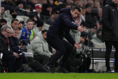 Premier Lig maçında Marco Silva teknik direktörü Fulham Chelsea 'ye karşı Craven Cottage, Londra, İngiltere, 7 Ocak 2026