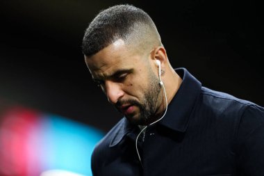 Burnley 'den Kyle Walker Premier Lig karşılaşması öncesinde stadyuma geldi Burnley Manchester United' a karşı Turf Moor, Burnley, İngiltere, 7 Ocak 2026