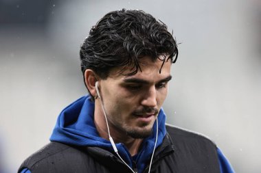 Leeds United takımından Pascal Struijk, Premier Lig karşılaşması sırasında St.James 's Park, Newcastle, İngiltere' de oynanan 7 Ocak 2026 tarihli Leeds United maçına geldi.