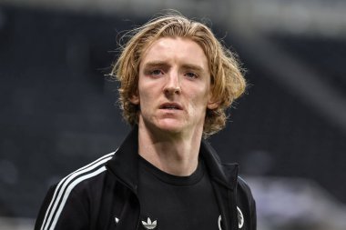 Anthony Gordon of Newcastle Untied arrives during the Premier League match Newcastle United vs Leeds United at St. James's Park, Newcastle, United Kingdom, 7th January 2026
