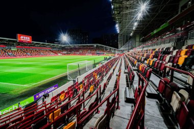 Sahayı Premier Lig maçında Brentford, Sunderland 'a karşı Gtech Community Stadyumu' nda 7 Ocak 2026 'da gösterdi.