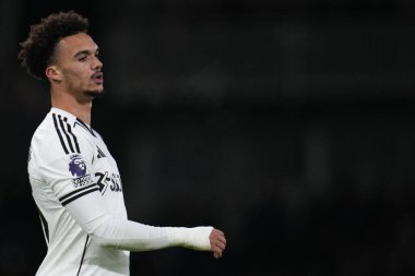 Fulham 'dan Antonee Robinson Premier League maçında Fulham Chelsea' ye karşı Craven Cottage, Londra, İngiltere, 7 Ocak 2026