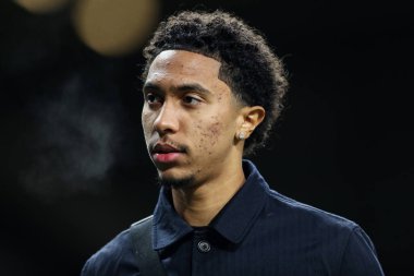 Burnley 'den Bashir Humphreys, 7 Ocak 2026' da Burnley-Manchester United maçı öncesinde stadyuma geldi.