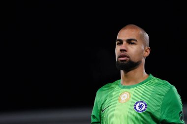 Chelsea 'den Robert Snchez Premier League maçında Fulham Chelsea' ye karşı Craven Cottage, Londra, İngiltere, 7 Ocak 2026