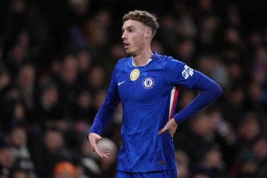Chelsea 'den Cole Palmer Premier League maçında Fulham Chelsea' ye karşı Craven Cottage, Londra, İngiltere, 7 Ocak 2026