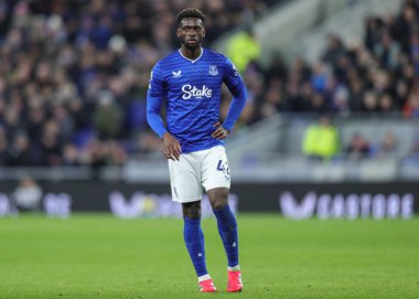 Everton 'dan Tim Iroegbunam Premier Lig karşılaşmasında Everton, Wolverhampton Wanderers' a karşı Hill Dickinson Stadyumu, Liverpool, 7 Ocak 2026