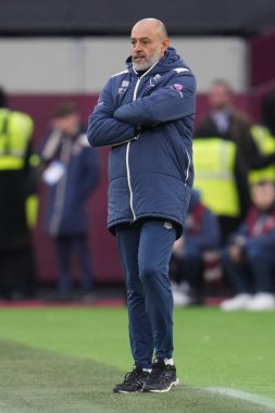 Nuno ESpirit Santo, 11 Ocak 2026 tarihinde Londra, İngiltere 'deki Londra Stadyumu' nda oynanan Batı Ham United - Queens Park Rangers karşılaşması sırasında West Ham United takımının teknik direktörü oldu.