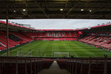 11 Ocak 2026 'da Bramall Lane, Sheffield, İngiltere' de oynanan üçüncü tur karşılaşması Sheffield United - Mansfield Town karşılaşması öncesinde Bramall Lane 'e genel bir bakış.