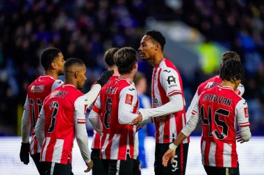 Brentford 'dan Mathias Jensen, 10 Ocak 2026' da Sheffield Wednesday, Sheffield, İngiltere 'de Brentford' a karşı oynanan 3.
