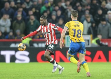 Sheffield United takımından Femi Seriki, 11 Ocak 2026 tarihinde Sheffield, İngiltere 'deki Bramall Lane' de oynanan Sheffield United-Mansfield maçında üçüncü tur karşılaşmasında sahada.