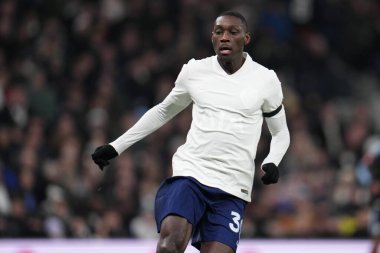 Tottenham Hotspur 'dan Randal Kolo Muani, Birleşik Krallık Tottenham Hotspur Stadyumu' nda Tottenham Hotspur 'a karşı oynadığı üçüncü tur karşılaşmasında, 10 Ocak 2026