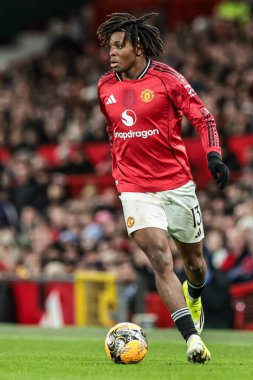 Manchester United ve Hove Albion 'un 11 Ocak 2026' da Old Trafford, Manchester, Birleşik Krallık 'ta oynanan üçüncü tur karşılaşmasında Manchester Ligi Ligi' nden Patrick Dorgu ile berabere kaldı.