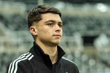 Newcastle 'dan Lewis Miley, Newcastle Untie' den Lewis Miley, 13 Ocak 2026 'da, Birleşik Krallık' taki St. James 's Park, Newcastle' da oynanan Carabao Kupası Yarı Finalleri 'nde sahaya çıktı.