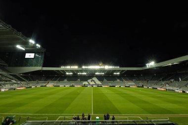 St James Park 'ın genel görünümü Carabao Kupası Yarı Finalleri sırasında Birinci bacak Newcastle United ile Manchester City arasında St. James' s Park, Newcastle, Birleşik Krallık, 13 Ocak 2026