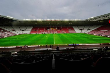 Sahayı Premier Lig maçı sırasında Sunderland - Crystal Palace Stadyumu, Sunderland, İngiltere, 17 Ocak 2026