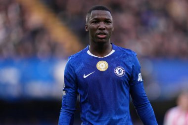 Chelsea 'den Moiss Caicedo Premier Lig karşılaşmasında Chelsea - Brentford Stamford Bridge, Londra, Birleşik Krallık' ta 17 Ocak 2026