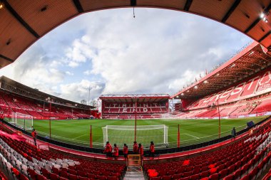 İngiltere 'nin Nottingham şehrinde 17 Ocak 2026' da oynanan Premier Lig karşılaşması öncesinde Nottingham Forest, Arsenal 'e karşı.