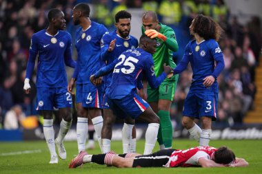 Premier Lig karşılaşmasında Chelsea, Brentford 'a karşı Stamford Bridge, Londra, 17 Ocak 2026