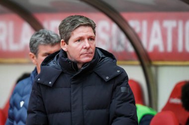 Crystal Palace 'ın menajeri, 17 Ocak 2026' da İngiltere 'nin Sunderland-Crystal Palace Stadyumu' nda oynanan Premier Lig maçı sırasında çıktı.