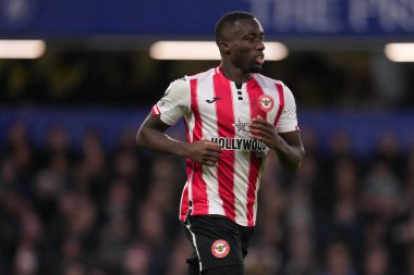 Brentford 'dan Michael Kayode Premier Lig karşılaşmasında Chelsea-Brentford Stamford Bridge, Londra, 17 Ocak 2026