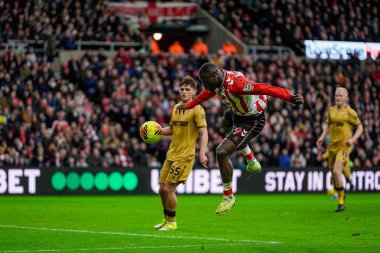 Sunderland 'dan Brian Brobbey, 17 Ocak 2026' da İngiltere 'nin Sunderland kentinde oynanan Premier League karşılaşmasında gol atmayı kaçırdı.