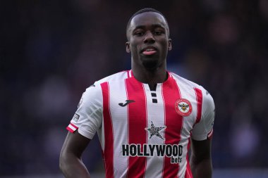 Brentford 'dan Michael Kayode Premier Lig karşılaşmasında Chelsea-Brentford Stamford Bridge, Londra, 17 Ocak 2026
