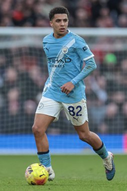 Manchester United, Manchester City 'ye karşı 17 Ocak 2026' da oynanan Premier League karşılaşmasında Manchester City 'den Rico Lewis