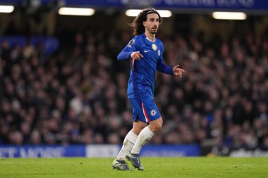 Chelsea 'den Marc Cucurella Premier Lig karşılaşmasında Chelsea-Brentford Stamford Bridge, Londra, 17 Ocak 2026
