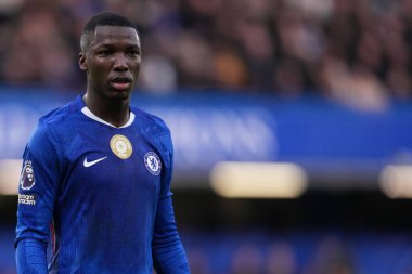 Chelsea 'den Moiss Caicedo Premier Lig karşılaşmasında Chelsea - Brentford Stamford Bridge, Londra, Birleşik Krallık' ta 17 Ocak 2026