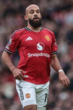 Manchester United, Manchester City 'ye karşı 17 Ocak 2026' da oynanan Premier League karşılaşmasında Manchester United 'dan Bryan Mbeumo