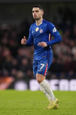 Chelsea 'den Pedro Neto Premier Lig karşılaşmasında Chelsea-Brentford Stamford Bridge, Londra, Birleşik Krallık' ta 17 Ocak 2026