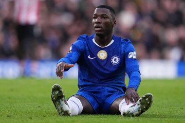 Chelsea 'den Moiss Caicedo Premier Lig karşılaşmasında Chelsea - Brentford Stamford Bridge, Londra, Birleşik Krallık' ta 17 Ocak 2026