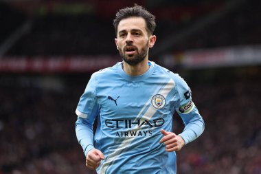 Manchester United, Manchester City 'ye karşı 17 Ocak 2026' da oynanan Premier League karşılaşmasında Manchester City 'den Bernardo Silva