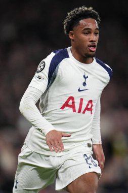 Tottenham Hotspur 'dan Wilson Odobert, UEFA Şampiyonlar Ligi Maçı sırasında Tottenham Hotspur' un 7. Maçı sırasında Borussia Dortmund 'a karşı Tottenham Hotspur Stadyumu, Londra, İngiltere, 20 Ocak 2026