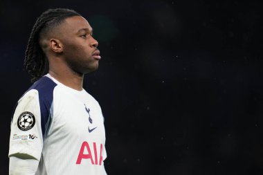 Tottenham Hotspur 'dan Destiny Udogie UEFA Şampiyonlar Ligi Maçı sırasında Tottenham Hotspur, Borussia Dortmund' a karşı, Tottenham Hotspur Stadyumu, Londra, 20 Ocak 2026