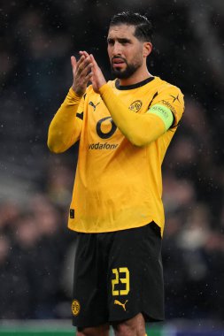 Borussia Dortmund 'dan Emre Can, UEFA Şampiyonlar Ligi' nde Tottenham Hotspur, Borussia Dortmund 'a karşı, Tottenham Hotspur Stadyumu' nda, 20 Ocak 2026 'da oynanan 7.