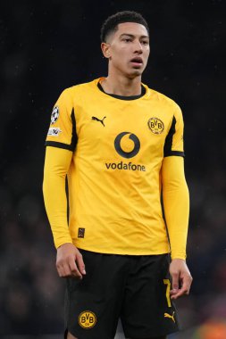 Borussia Dortmund 'dan Jobe Bellingham UEFA Şampiyonlar Ligi Maçı sırasında Tottenham Hotspur, Borussia Dortmund' a karşı Tottenham Hotspur Stadyumu, Londra, 20 Ocak 2026