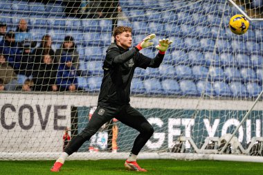 Coventry City kalecisi Carl Rushworth 20 Ocak 2026 'da Coventry Building Society Arena, Coventry, İngiltere' de oynanan Sky Bet Şampiyonası maçında ısınma turunda
